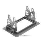 Facade Autoradio 2-Din Noir Pour Saab 9-5, Verzenden, Nieuw