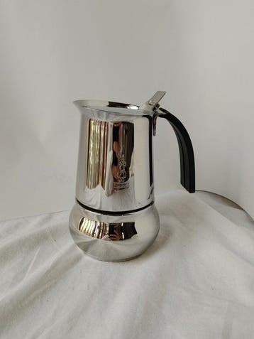 Bialetti Kitty 2 Tazze - Caffettiera Vintage in Acciaio