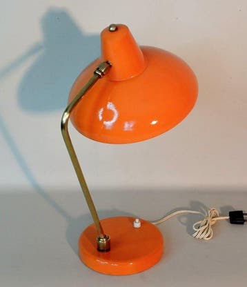 Lampe de table - Métal - Lampe de bureau vintage, Antiek en Kunst