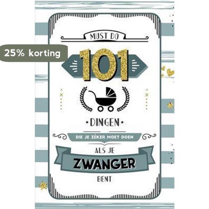 101 dingen die je zeker moet doen als je zwanger bent, Livres, BD, Envoi