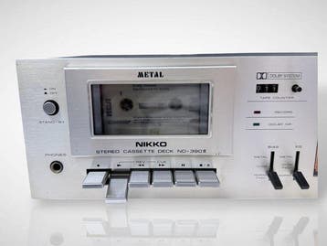 Nikko - ND-390 II Lecteur de cassettes audio, Nieuw