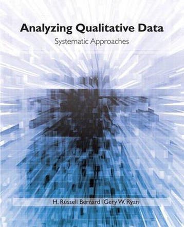 Analyzing Qualitative Data 9780761924906 Bernard, Verzenden, Zo goed als nieuw, Bernard