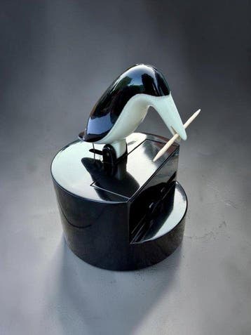 Woodpecker Toothpick Dispenser -1950s Mid-Century Modern -