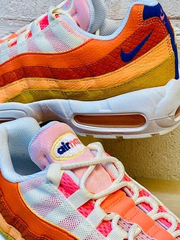 Nike - Air Max 95 Campfire Orange P42,5 - Sneakers - Maat:, Nieuw