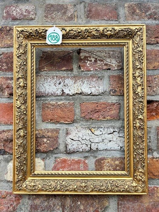 Lijst - 188. Antieke goud vergulde schilderijlijst. Voor, Antiquités & Art, Antiquités | Autres Antiquités