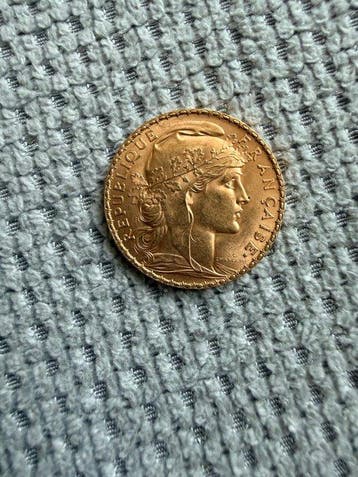 Frankrijk. 20 Francs 1907 Marianne