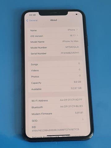 Apple iPhone XS Max 64GB – Very Good Condition - Mobiele, Nieuw