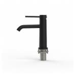 Bieden: Single Lever Wasbasin Water Tap Black Coated - WK011, Ophalen of Verzenden, Nieuw