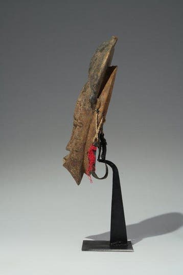 Een houten masker - Baule - Ivoorkust (Zonder minimumprijs)