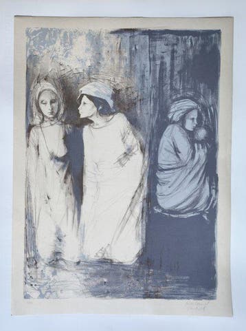 Montserrat Gudiol (1933-2015) - Lithograph, Antiek en Kunst