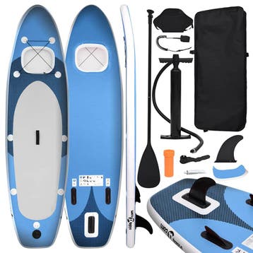 vidaXL Stand Up Paddleboardset opblaasbaar 360x81x10 cm, Verzenden