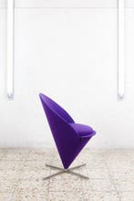 Vitra - Verner Panton - Chaise - Cone Chair - Acier,