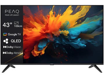 Peaq -  Ultra Hd 4k Qled-tv 43 Inch 2025 - Zwart, Verzenden, Nieuw, 100 cm of meer, Overige merken