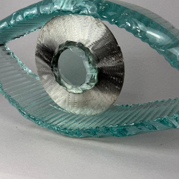 Andrzej Rafalski - LARGE - Glass EYE - hand made, Antiek en Kunst, Kunst | Designobjecten