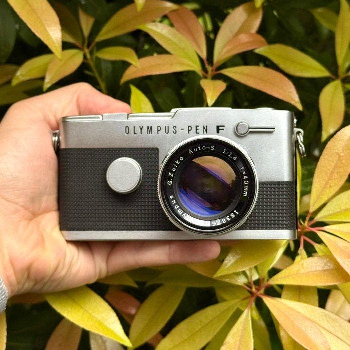 Olympus Pen FT + G.Zuiko Auto-S 1,4/40mm | half-frame, Audio, Tv en Foto, Fotocamera's Analoog