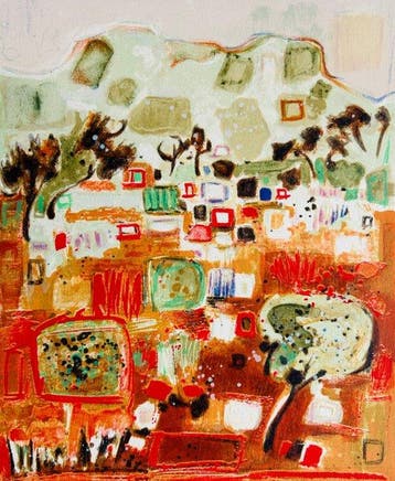 Denis Miau (1951) - Provence - Lithographie originale signée, Antiek en Kunst