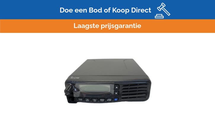Bieden: Icom IC-A120E VHF Air Band Transceiver -, Watersport en Boten, Navigatiemiddelen en Scheepselektronica, Ophalen of Verzenden