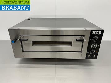 HCB RVS Pizzaoven 4 pizzas 34 cm doorsnede 400V Horeca, Ophalen of Verzenden, Nieuw in verpakking