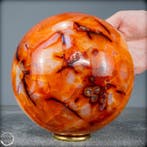 Prachtige natuurlijke karneool Sphere- 2985.73 g