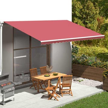 vidaXL Vervangingsdoek voor luifel 500x300 cm polyester, Verzenden