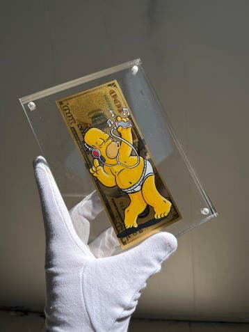 Alan Stefanov (1999) - Golden Vibes 100$ golden bill - NO
