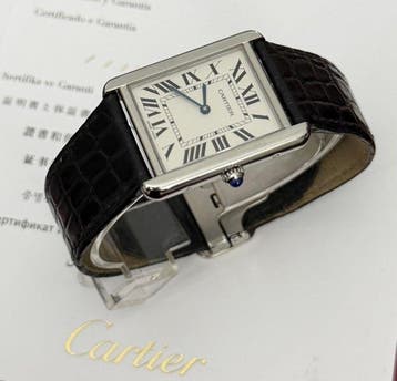 Cartier - Tank Solo - 3169 - Heren - 2017, Nieuw