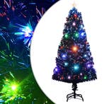vidaXL Voorverlichte kerstboom met standaard en LED 120 cm, Verzenden, Nieuw