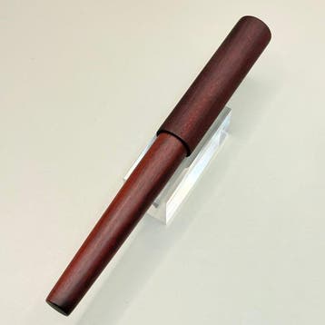 WANCHAR - World Tree Sandalwood Fountain Pen - Stainless, Nieuw
