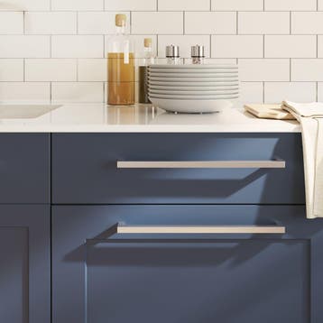 vidaXL Handvatten 10 st 320 mm roestvrij staal zilverkleurig, Doe-het-zelf en Bouw, Hang- en Sluitwerk, Verzenden, Nieuw
