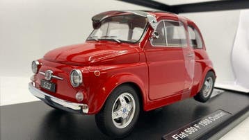 KK-Scale 1:12 - Voiture miniature - Fiat 500 F 1968 Custom -