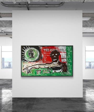 Malo - The Hind-Brain - like basquiat