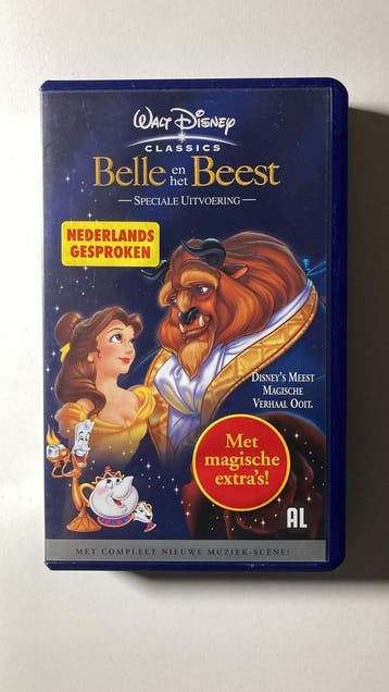 BEAUTY AND THE BEAST (VHS), Cd's en Dvd's, Gebruikt