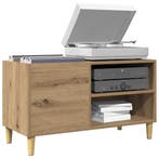 vidaXL Platenkast 84,5x38x48 cm bewerkt hout artisanaal, Verzenden