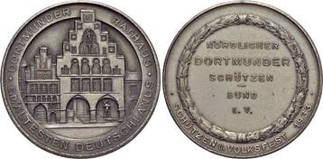 Bronze-medaille 1933 Dortmund Leopold 1658-1705, Verzenden