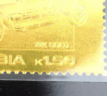 Zambia. Medal Automobiles 100 Years - Rolls-Royce 40/50
