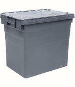 Distributiebak 600x400x516 mm euronorm grijs kunststof, Doe-het-zelf en Bouw, Kratten en Dozen, Ophalen of Verzenden, Nieuw