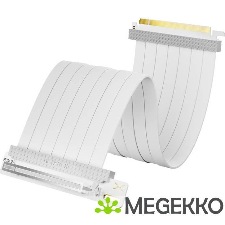 TRYX STRING PCIe 5.0 x16 Riser Kabel 200mm Wit, Computers en Software, Pc- en Netwerkkabels, Nieuw, Verzenden