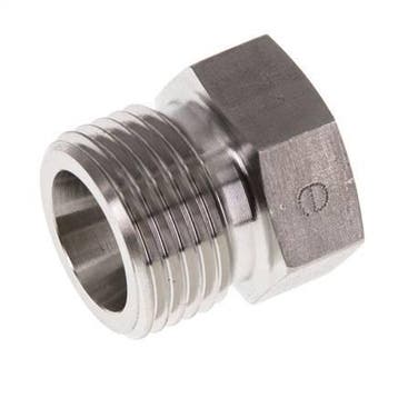 10S Bouchon de fermeture en acier inoxydable pour tubes 630, Bricolage & Construction, Verzenden