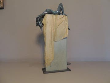 Josep Bofill (1942) - sculptuur, Temptation - 38 cm - Brons,