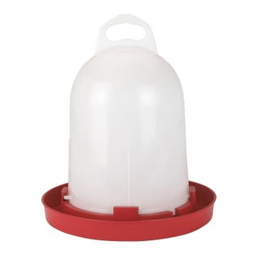 Drinkklok kippen pluimvee - kunststof-drinkbak, 5,5l voor, Nieuw
