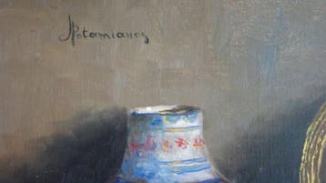 Haralambos Potamianos (1909-1958) - Still life, Antiek en Kunst