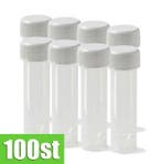 Lege buisjes met schroefdop 5 ml 100 st, Verzamelen, Verzenden, Nieuw