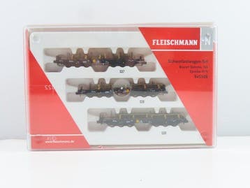 Fleischmann N - 845508 - Ensemble de wagons de marchandises, Nieuw