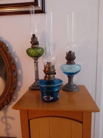 Lamp (3) - Glas, Antiek en Kunst
