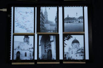 Lumière Lote completo de 60 placas de vidrio de Linterna, Nieuw