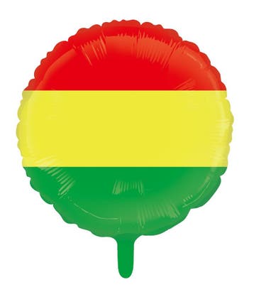 Helium Ballon Carnaval Leeg 45cm, Hobby en Vrije tijd, Verzenden, Nieuw