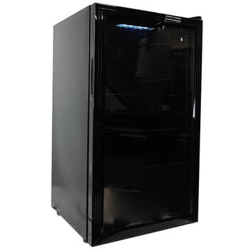 Drankenkoeling | 80L | Zwart | +3°C/+10°C | Statisch |, Verzenden