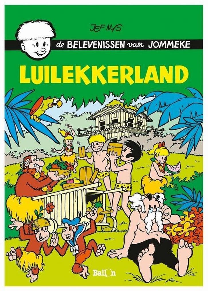 Luilekkerland / Jommeke / 10 9789462100596 Jef Nys, Livres, BD, Envoi