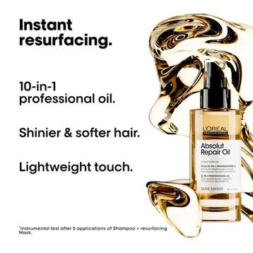 L'Oréal Professionnel SE Absolut Repair Oil (Haarolie), Verzenden, Nieuw, Gel, Wax, Haarlak of Mousse