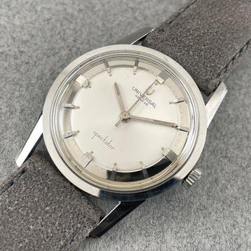 Universal Genève - Ref. 210201-3 - Rare Vintage Stainless